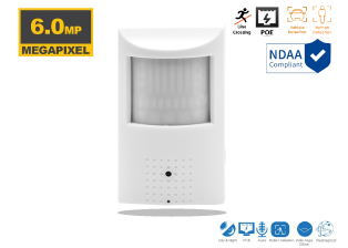 6MP H.265 Indoor PoE IP Camera